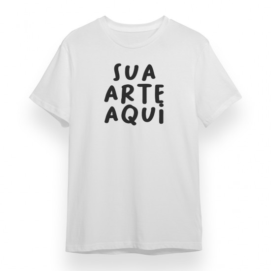 Camisa Personalizada 100% Poliéster Sua Arte