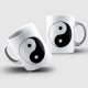 Caneca Porcelana Yin Yang