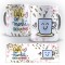 Caneca Personalizada Porcelana Café da Manhã Cheio de Amor