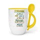 Caneca c/ Colher Personalizada O Aniversário É Seu! Mas Você é o Meu Melhor Presente + Foto Caneca c/ Colher Personalizada O Aniversário É Seu! Mas Você é o Meu Melhor Presente + Foto