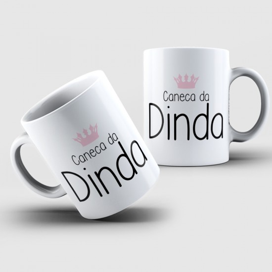 Caneca Personalizada Caneca da Dinda