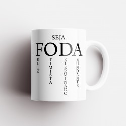 Caneca Porcelana Seja Foda