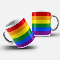 Caneca Personalizada Bandeira LGBT