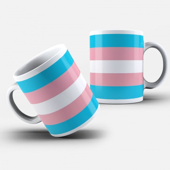 Caneca Personalizada Bandeira Trans