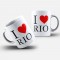 Caneca Personalizada I Love Rio de Janeiro (Rio)