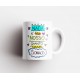 Caneca Personalizada Porcelana Letra + Nome + Frase