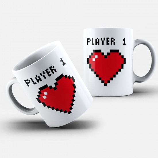 Caneca Personalizada Gamer Player 1