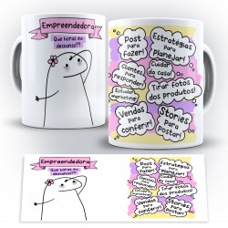 Caneca Profissão Flork Empreendedora