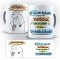 Caneca Profissão Flork Jornalista
