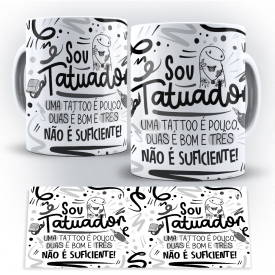 Caneca Profissão Flork Tatuagem