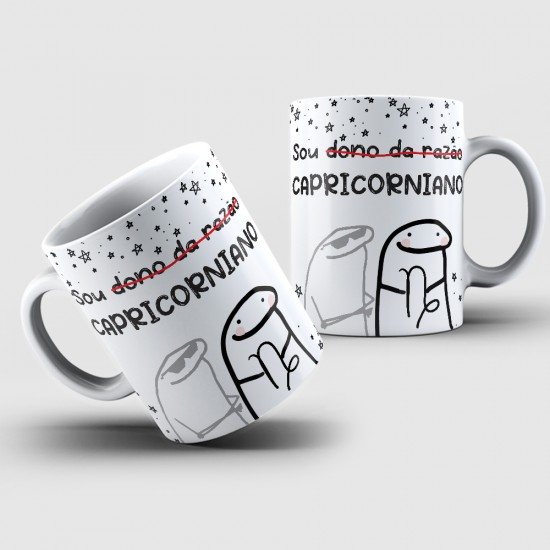 Caneca Personalizada Signo Flork Capricorniano