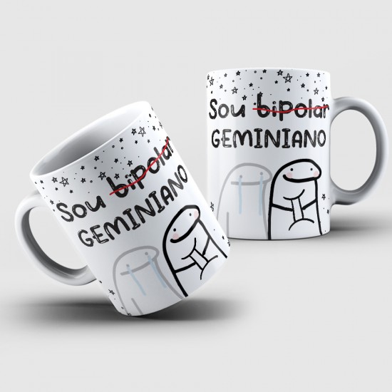 Caneca Personalizada Signo Flork Geminiano